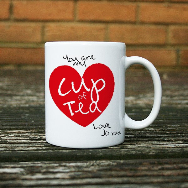 Personalised You Are My Cup Of Tea Mug Ideal As A Gift For Valentine's
