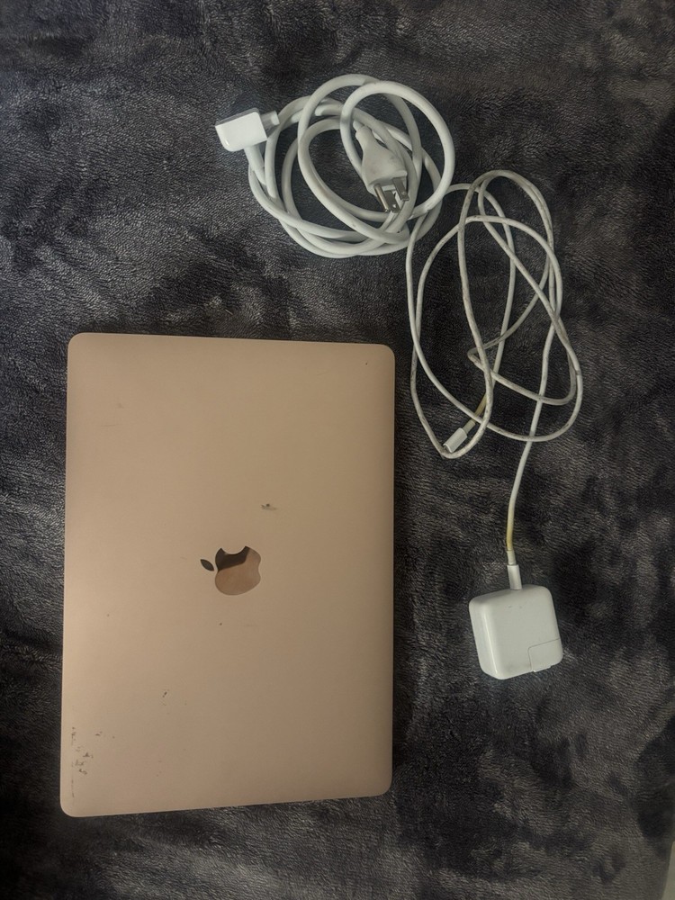 Apple MacBook Air Gold 13-inch Laptop SSD Backlit Keyboard Webcam Bluetooth