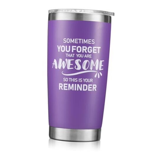 Christmas Gifts for Women, Inspirational Thank You Birthday Gifts for Purple