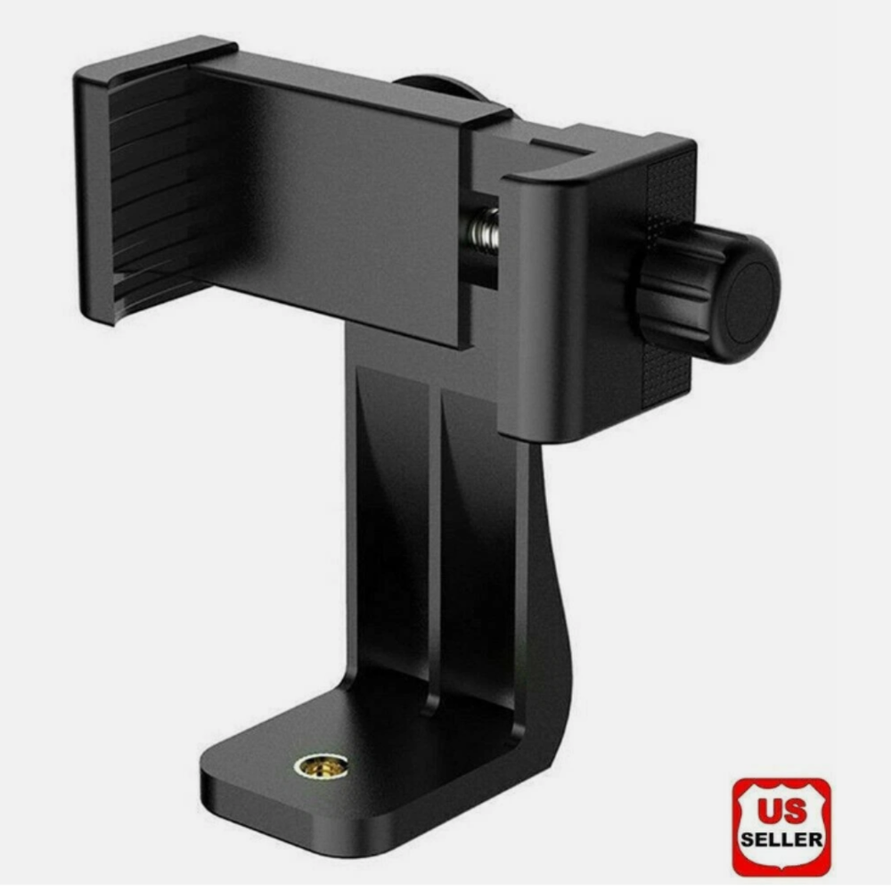 Smartphone Holder Tripod Adapter Cell Phone Bracket Mount Clip for Selfie Stick