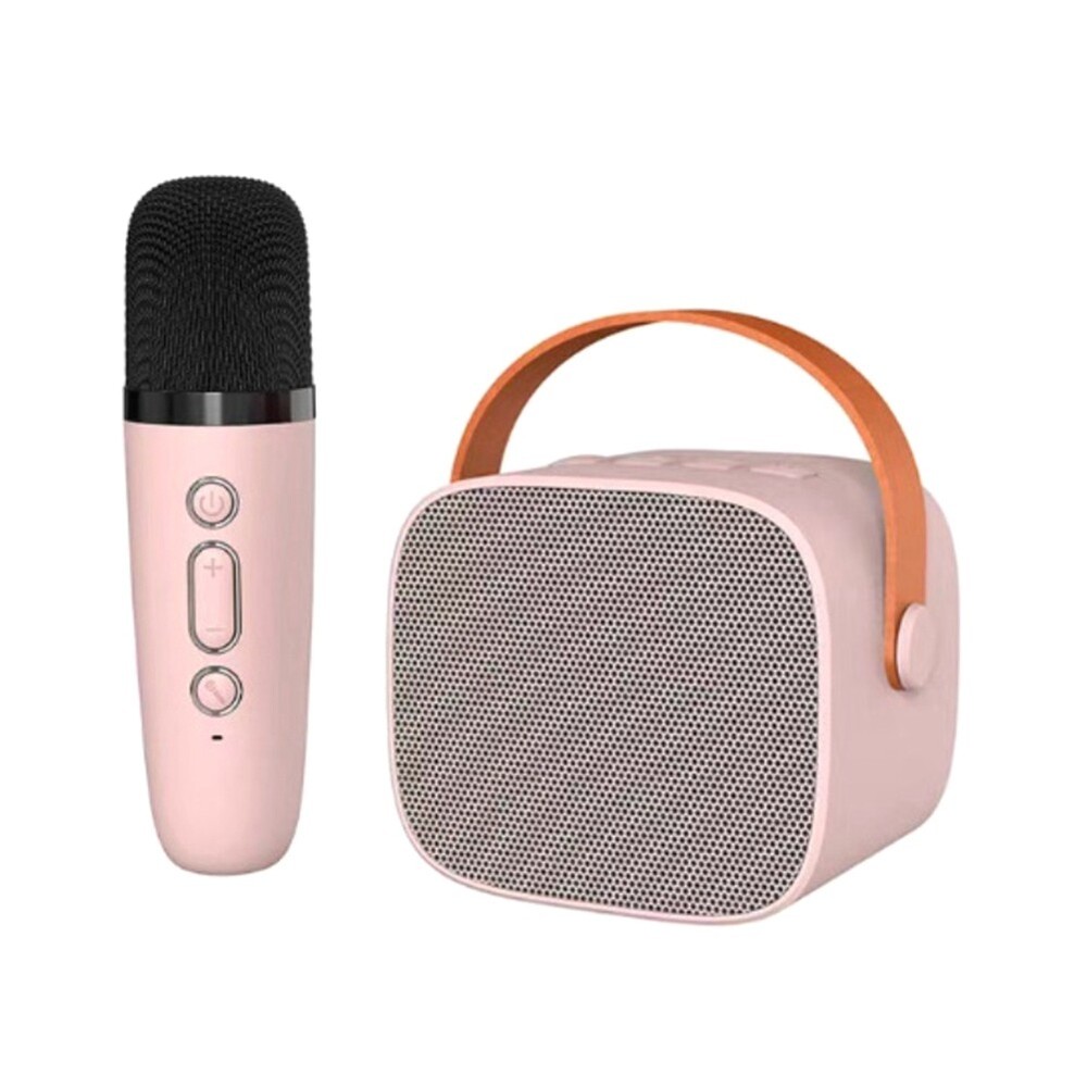 Bluetooth Speaker with 1  Microphone Mic Karaoke Machine Music Player for5166