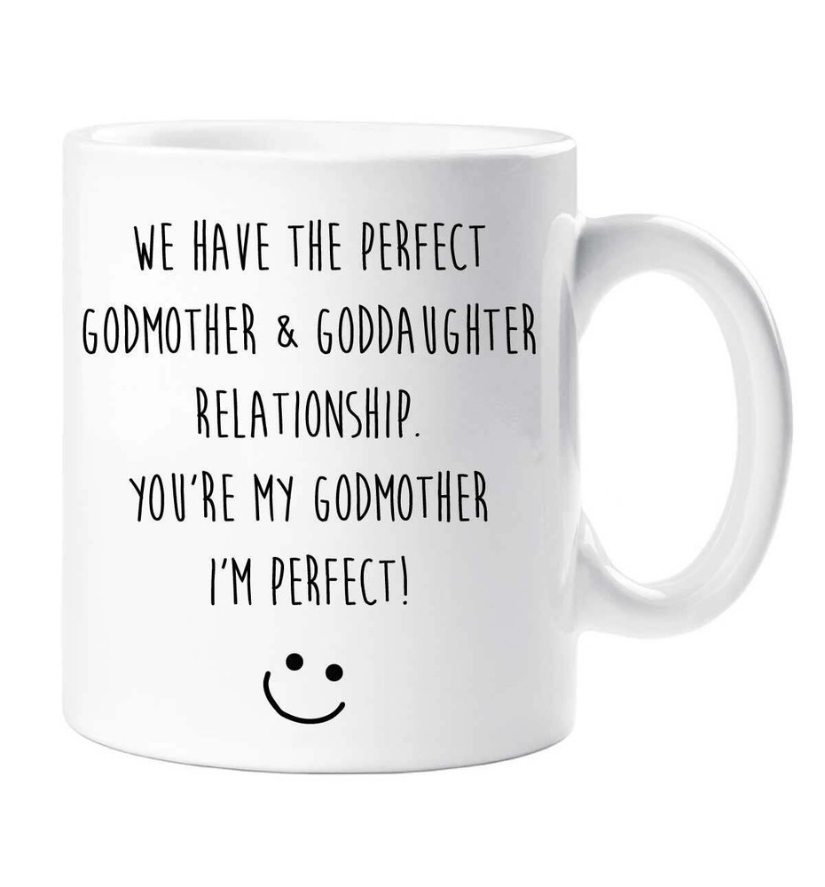 Godmother Mug for the Perfect Godmother Godaughter Bond
