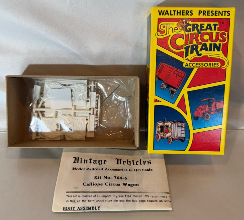 🚂Walthers The Great Circus Train Accessories Circus Kit #794-6 Open Box🚂
