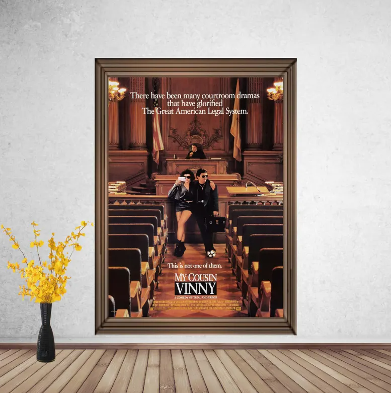 My Cousin Vinny (1992) classic Movie Poster, Home Decor, Vintage Movie Poster,
