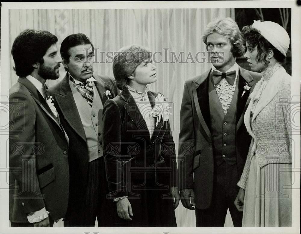 1979 Press Photo Cast in Scene from 