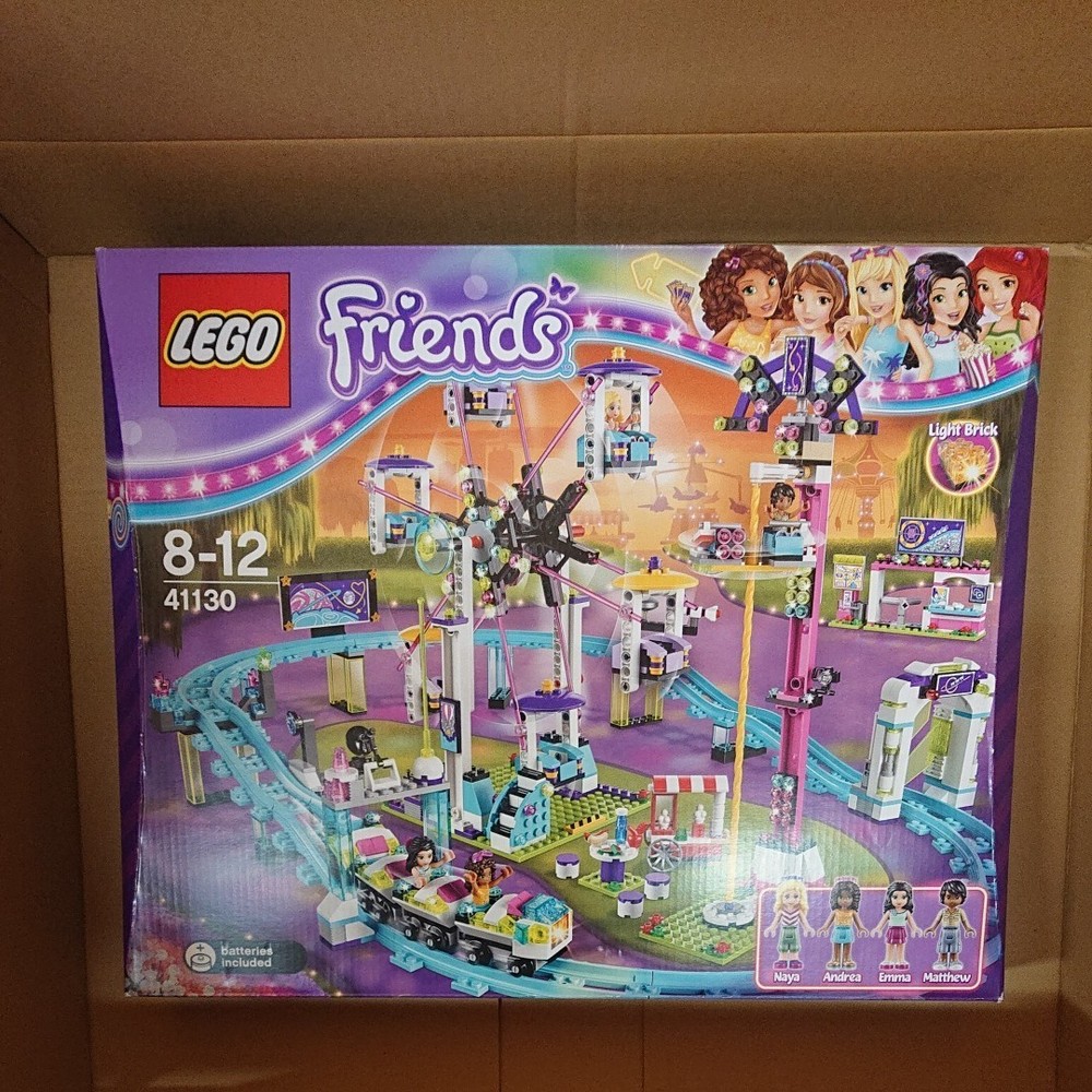 LEGO Friends Amusement Park Roller Coaster 41130