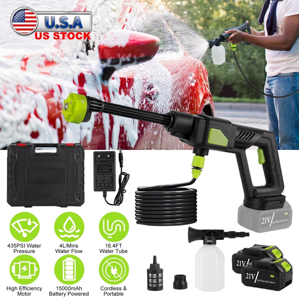Portable Rechargeable Cordless Electric Pressure Washer Cleaner