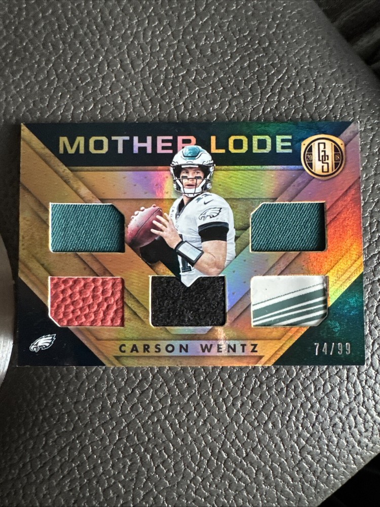 2018 Panini Gold Standard Mother Lode /99 Carson Wentz #ML-11