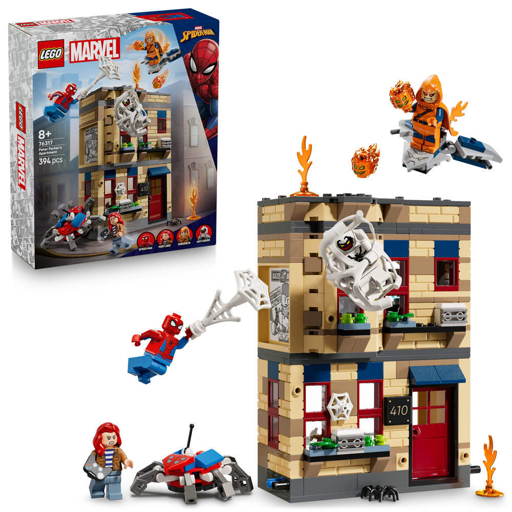 LEGO Marvel: Peter Parker’s Apartment Building (76317) EXCLUSIVE!