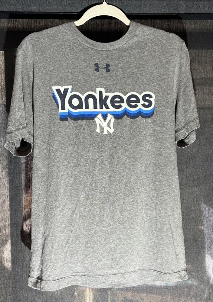 New York Yankees Shirt Under Armor Mens Medium