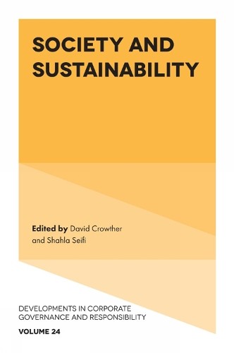 Society and Sustainability Crowther Seifi Hardback Emerald Publishing
