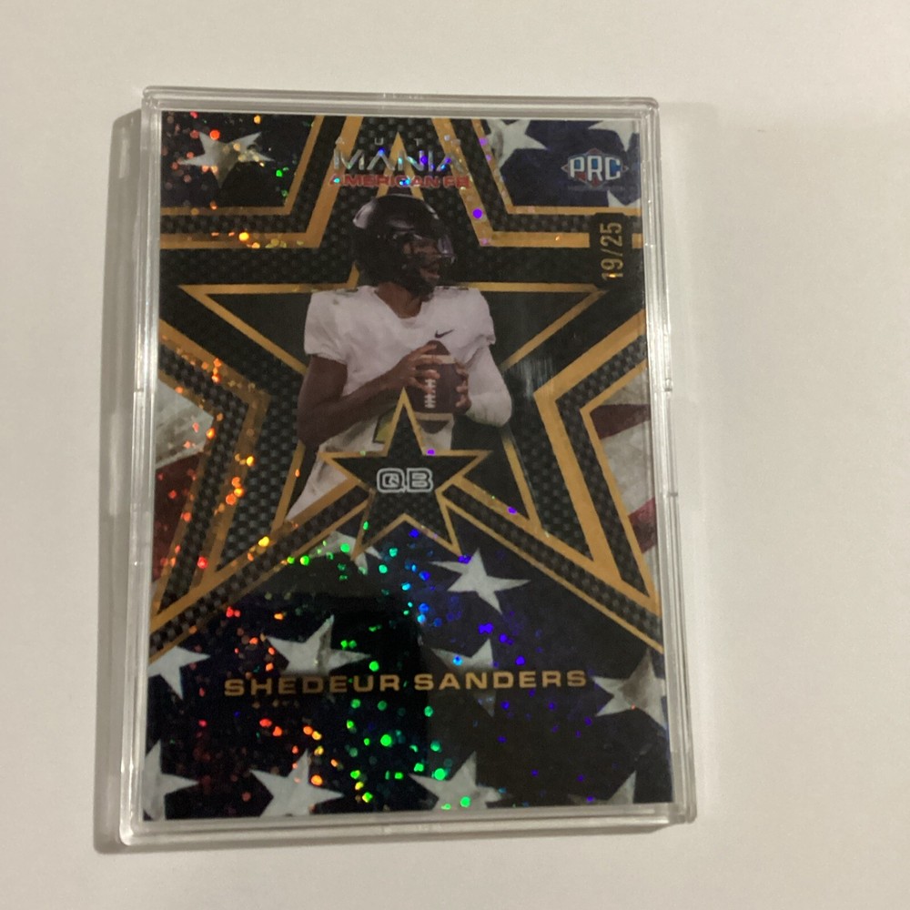 2024 Wild Card Auto Mania #AMSQP-SS SHEDEUR SANDERS  PRC 19/25