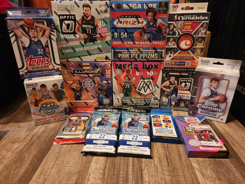 NBA Lot, All Factory Sealed, Random Years 2020-21 to 2025-26. *READ * 🤩🔥🏀⛹️