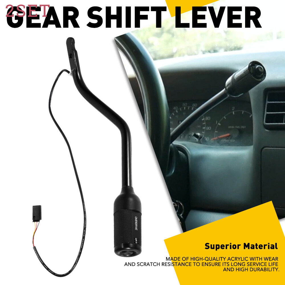 2set Gear Shift Shifter Lever Knob Handle F4TZ-7210-B For Ford F150 F250 F350 19