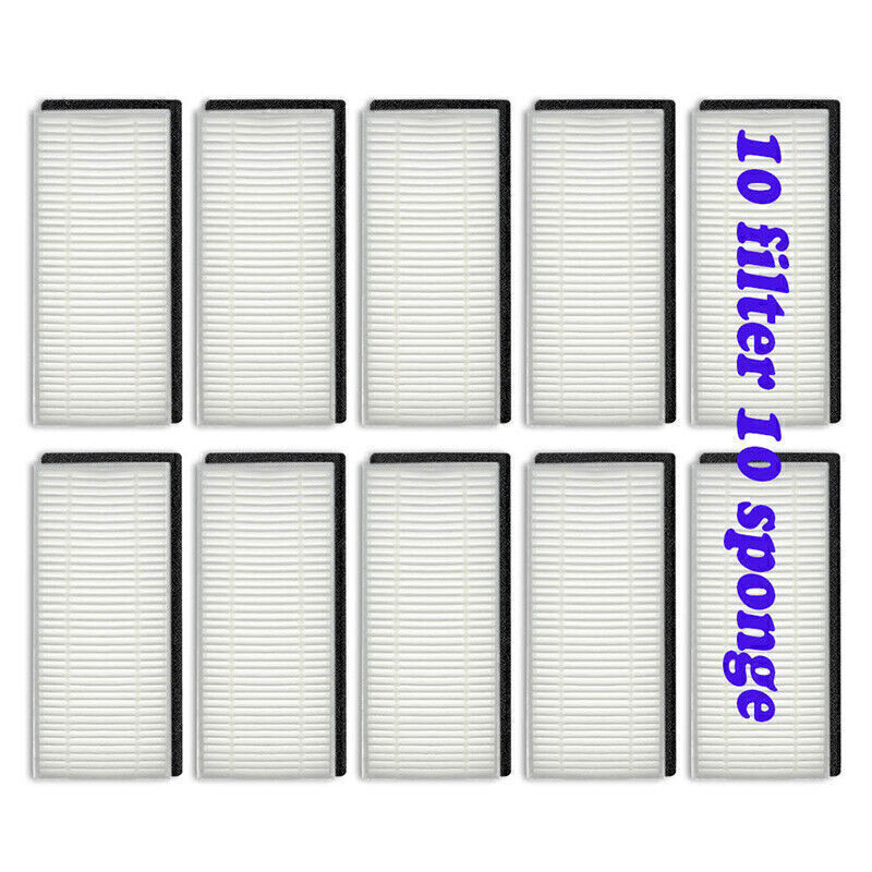 Hepa Filters and Side Brush Replacement for Ecovacs Deebot N79S N79 Robot Vacuum