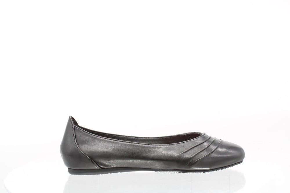 Softwalk Womens Safi Black Casual Flats Size 7.5