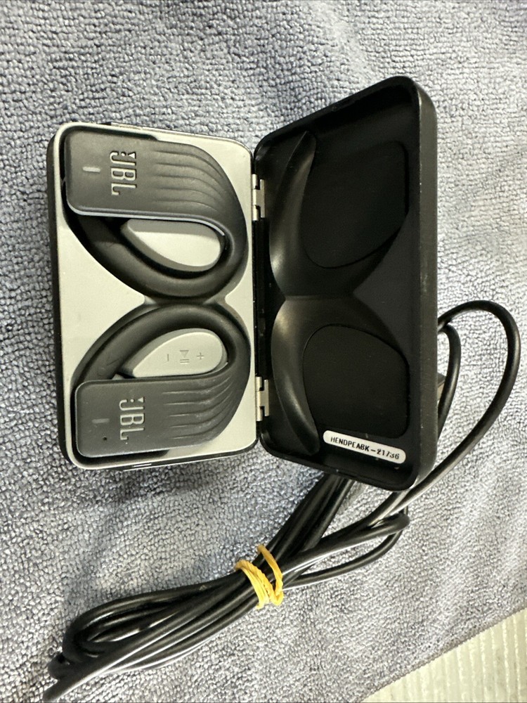 JBL Endurance Peak True Wireless Earbuds by Harman Kardon in Black - Tested