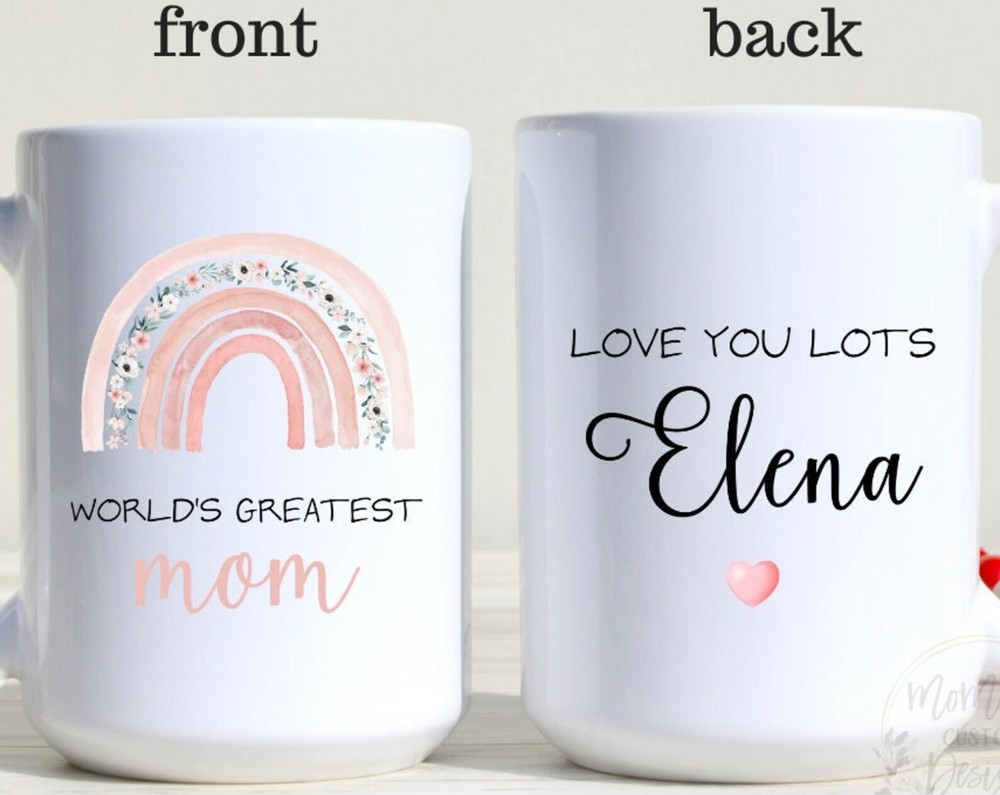 Personalized Mom Mug Mom Birthday Gift Mothers Day Gift From Daughter Custom Mug