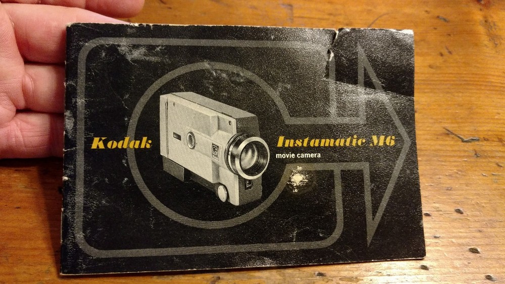 Kodak Instamatic M6  Movie Camera Instruction Manual