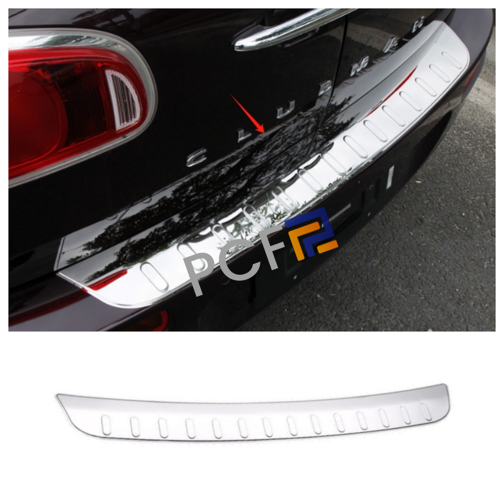 For Mini Cooper Clubman F54 Steel Rear Bumper Protector Guard Plate Trunk Cover