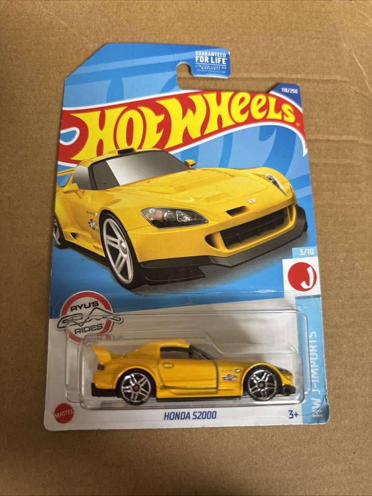 Honda S2000 Hot Wheels Diecast Model Set