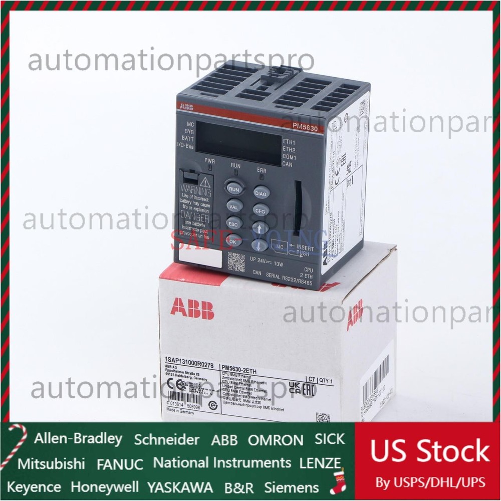 1PC ABB PLC module PM5630-2ETH 3ABD00038893 NEW fedex or DHL