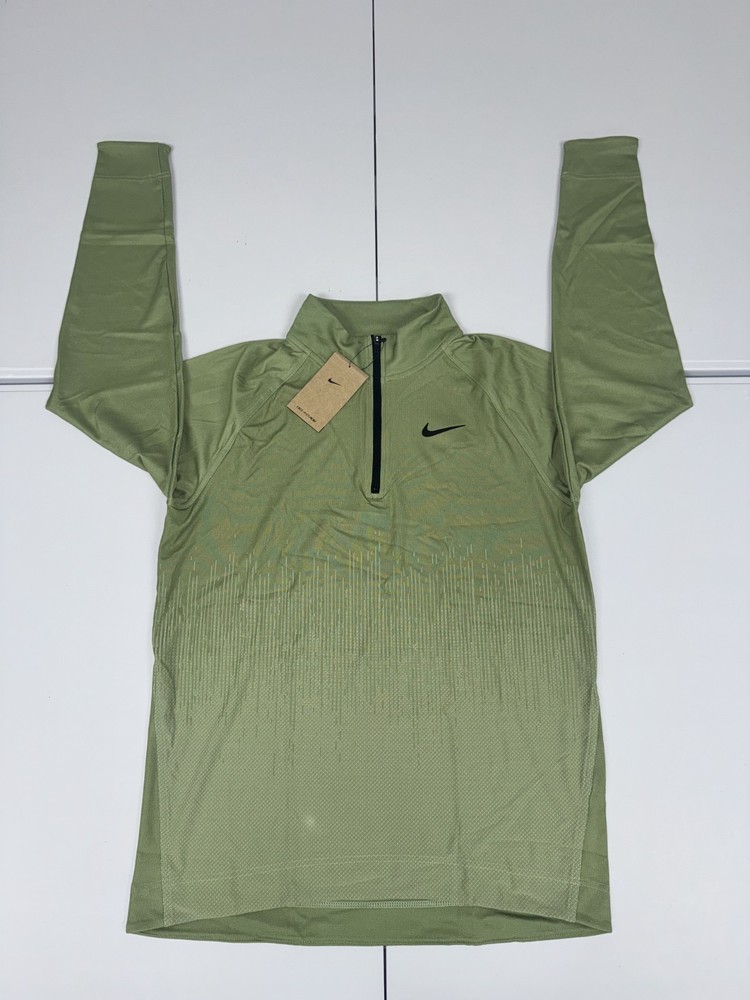 Nike Dri-FIT ADV Pullover Men's Pick Size Green Golf 1/2 Zip FD5833-386 NWT