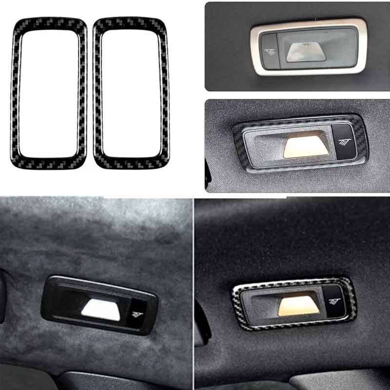 Trim Cover For Porsche Macan Rear Roof Light Frame 2014-2019 Carbon Fiber