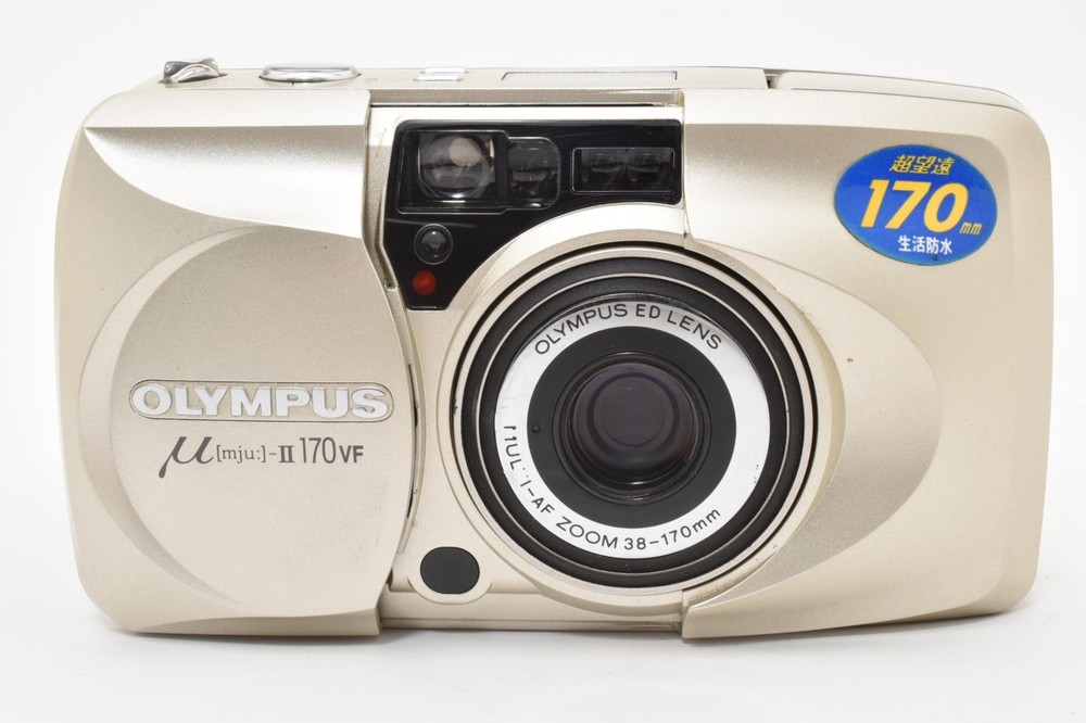 [Near Mint] Olympus mju μ II 170 VF 35mm Point & Shoot Film Camera From Japan
