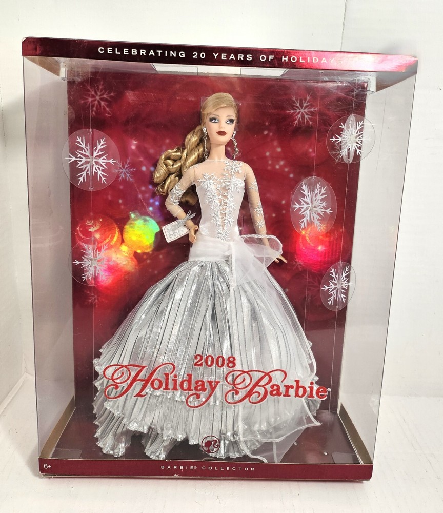 2008 Holiday Barbie Christmas Carol 20th Anniversary NIB