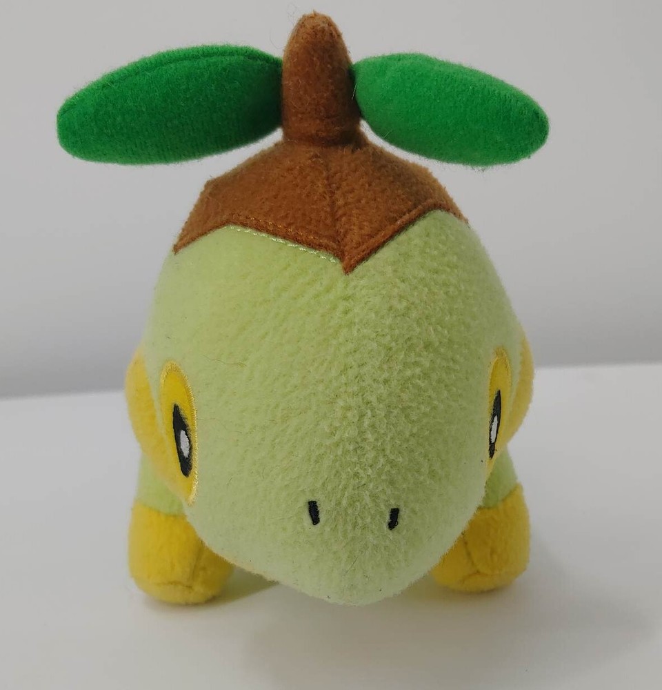 Peluche Pokémon Turtwig Verde TOMY 5