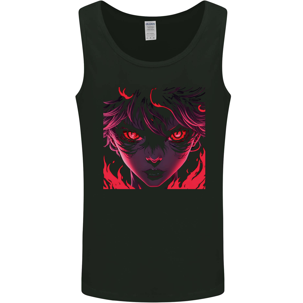Evil Anime Character 2 Mens Vest Tank Top