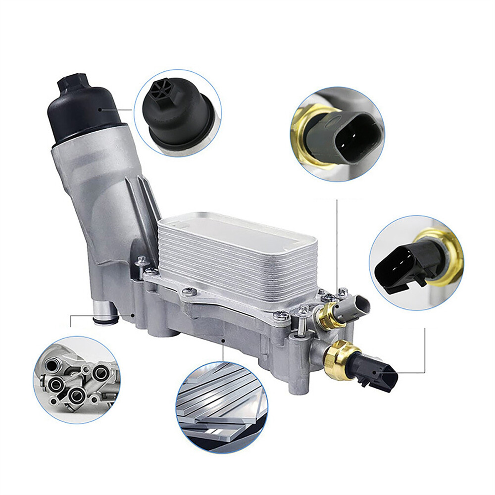 Dodge Chrysler Jeep 3.6L Engine Oil Cooler Filter Housing 2011-2016