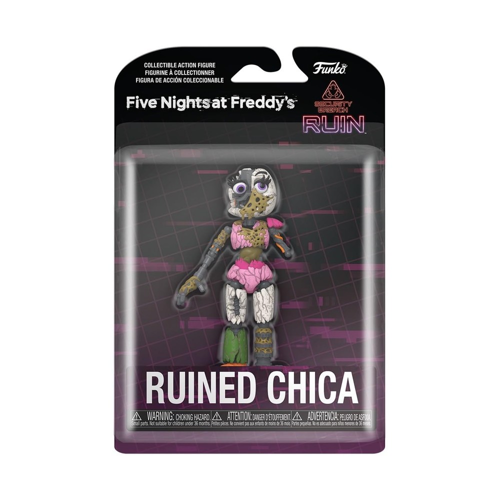 Five Nights At Freddy's RUIN Chica the Chicken Funko Action Figure FNAF