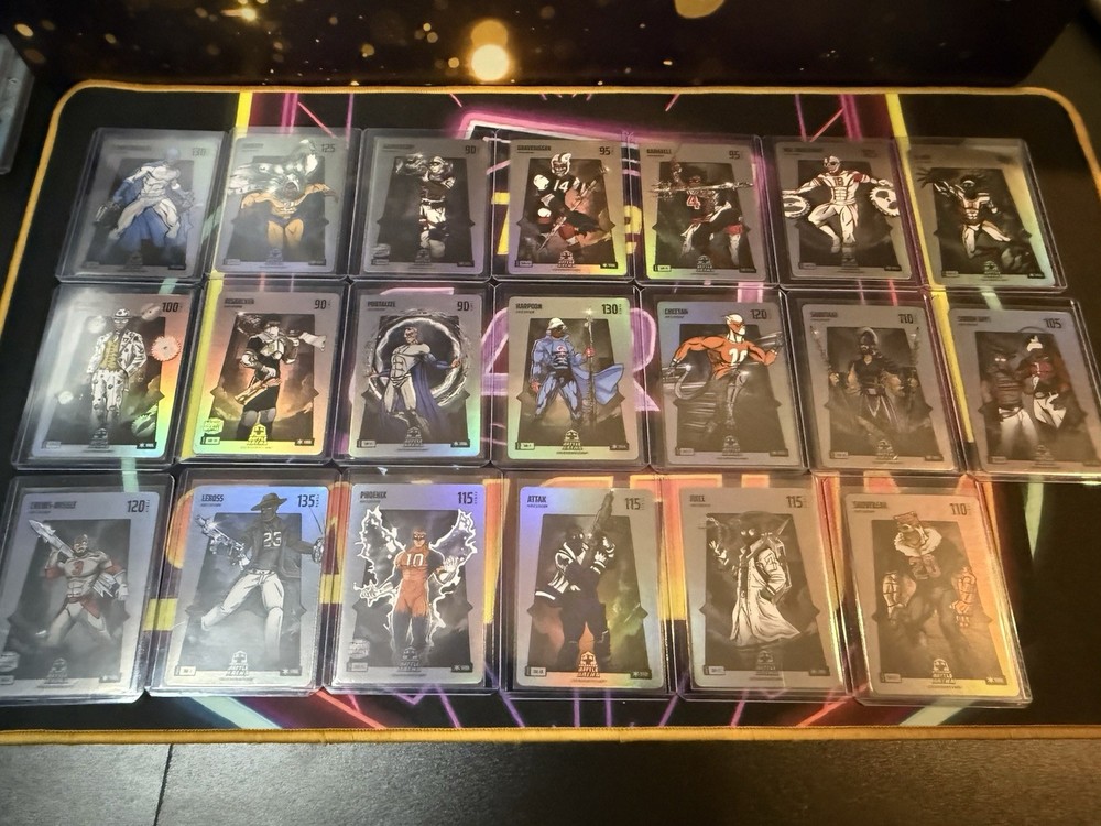 Bo Jackson Battle Arena Silver Battlefoils Lot Of 20