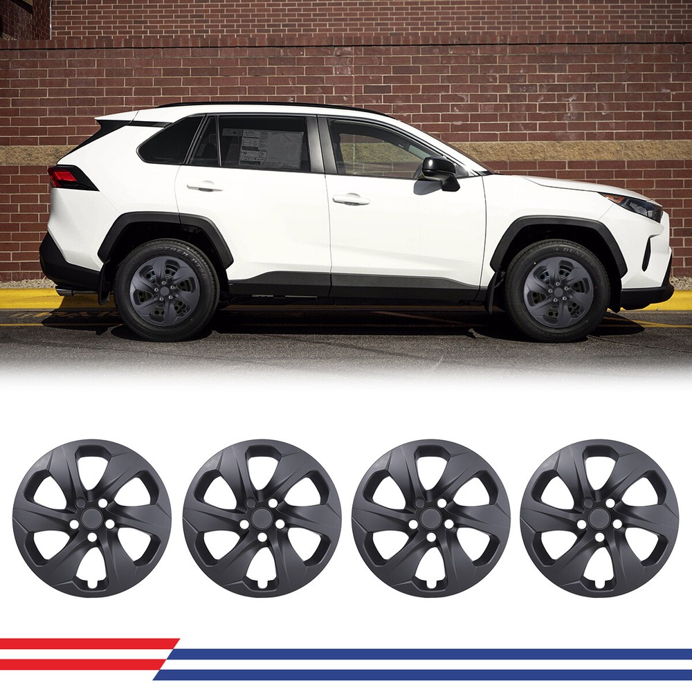 17 Inch Snap-On Wheel Covers for 2019-2025 Toyota RAV4 Hubcaps