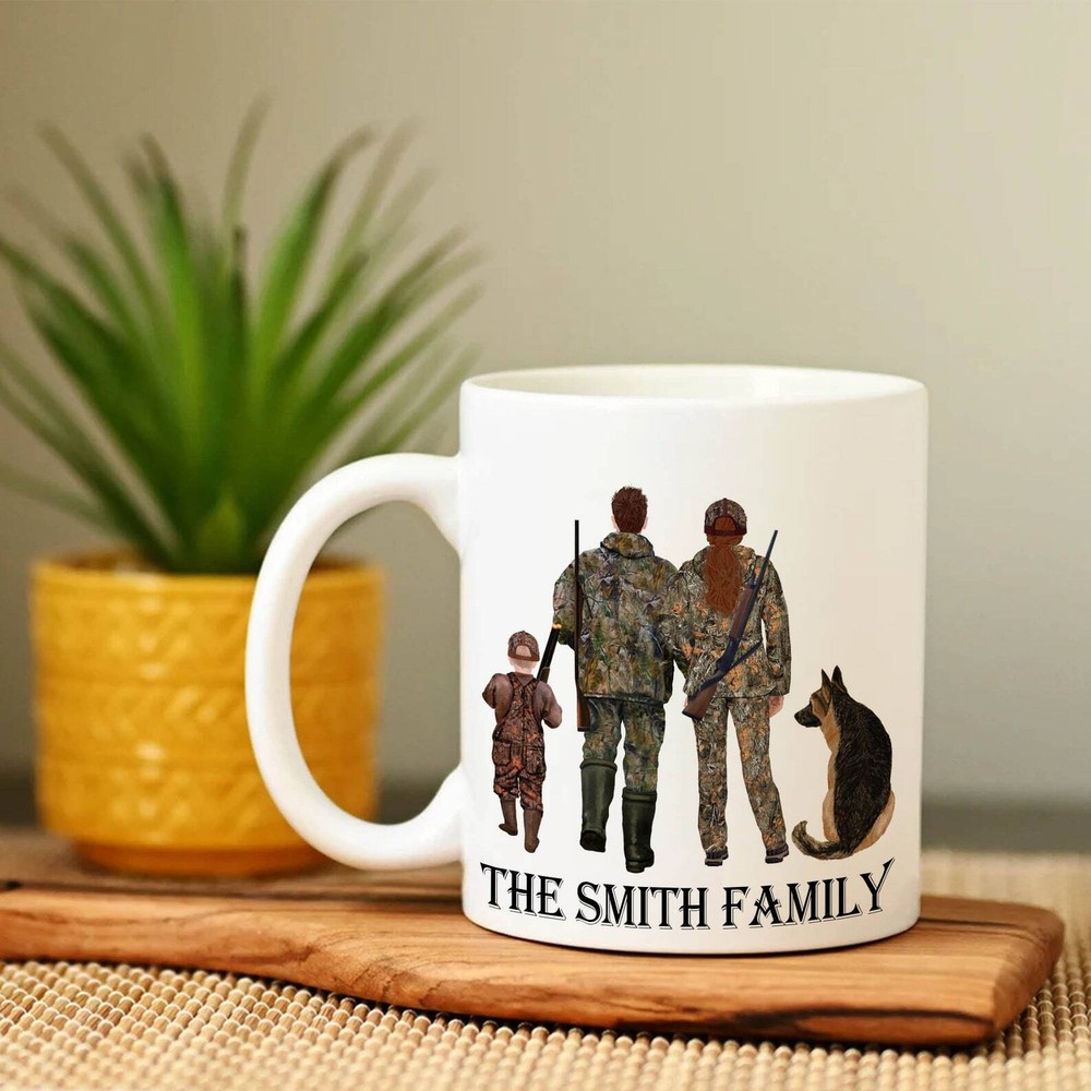 Personalized Hunting Buddies For Life Coffee Mug Fathers Day Mug Fathers Day