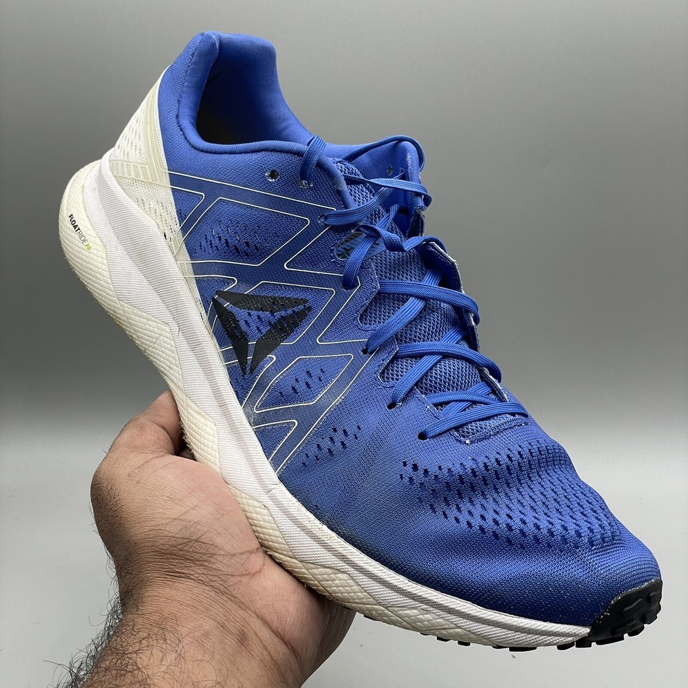 REEBOK Mens Speed Day FloatRide Cobalt Blue White Running Shoes Sneaker Size 10