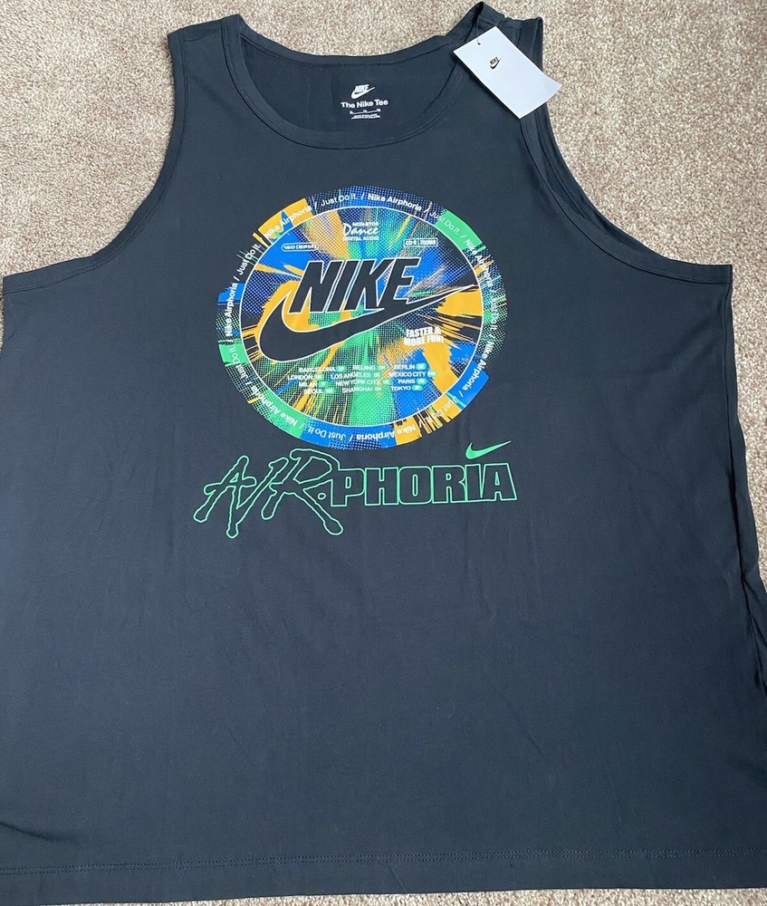 NWT Nike Just Do It Airphoria Tank Top Tee Men’s Sz XL FREE SHIPPING!!!