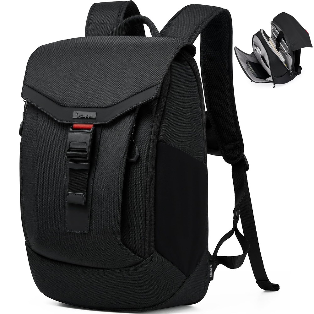 Lightweight Laptop Backpack for Men with Magnetic Closure & Weight Reduction Design