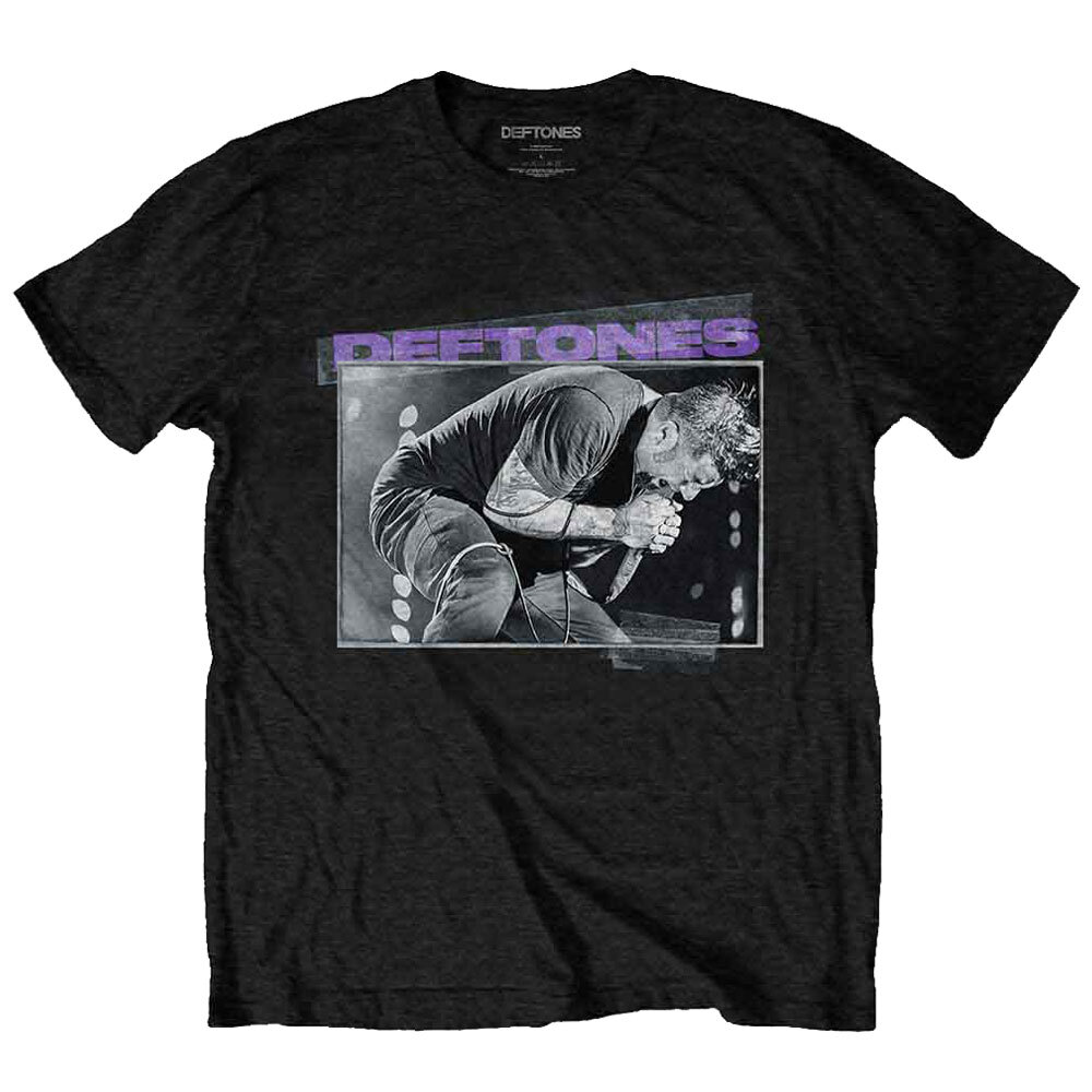 Deftones Chino Moreno Live Concert Photo Graphic T-Shirt