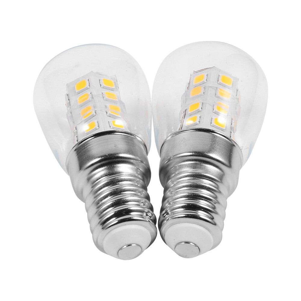 2 PCS Multi Refrigerator Light Bulb Dimmable Bulbs Appliance