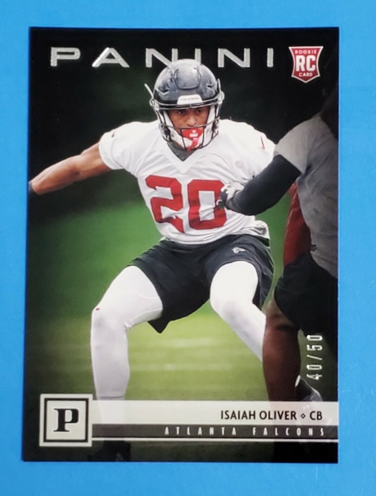 2018 Panini Rookies Isaiah Oliver #332 Silver Knight RC /50