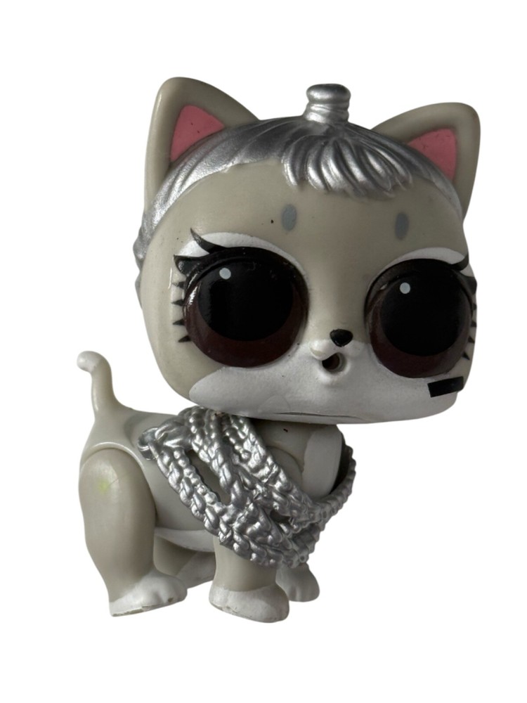 LOL Surprise Winter Disco Purr Beats Kitty Cat Doll with Necklace