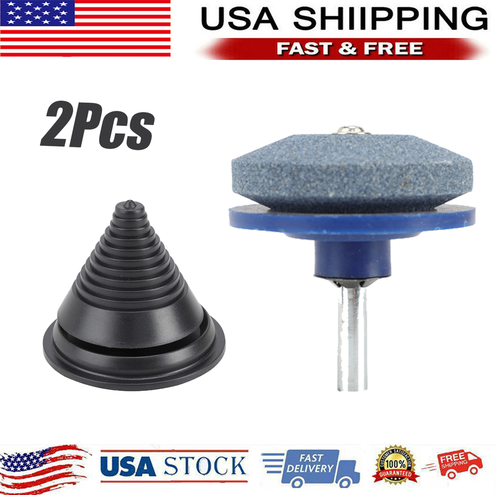 Professional Lawn Mower Blade Sharpener & Balancer Set for Tractor & Garden Tools