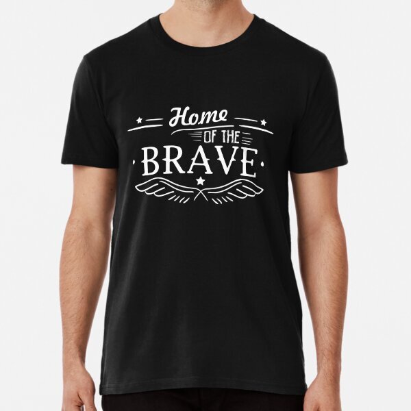 All American nana - Home of the brave Premium T-Shirt S-5XL