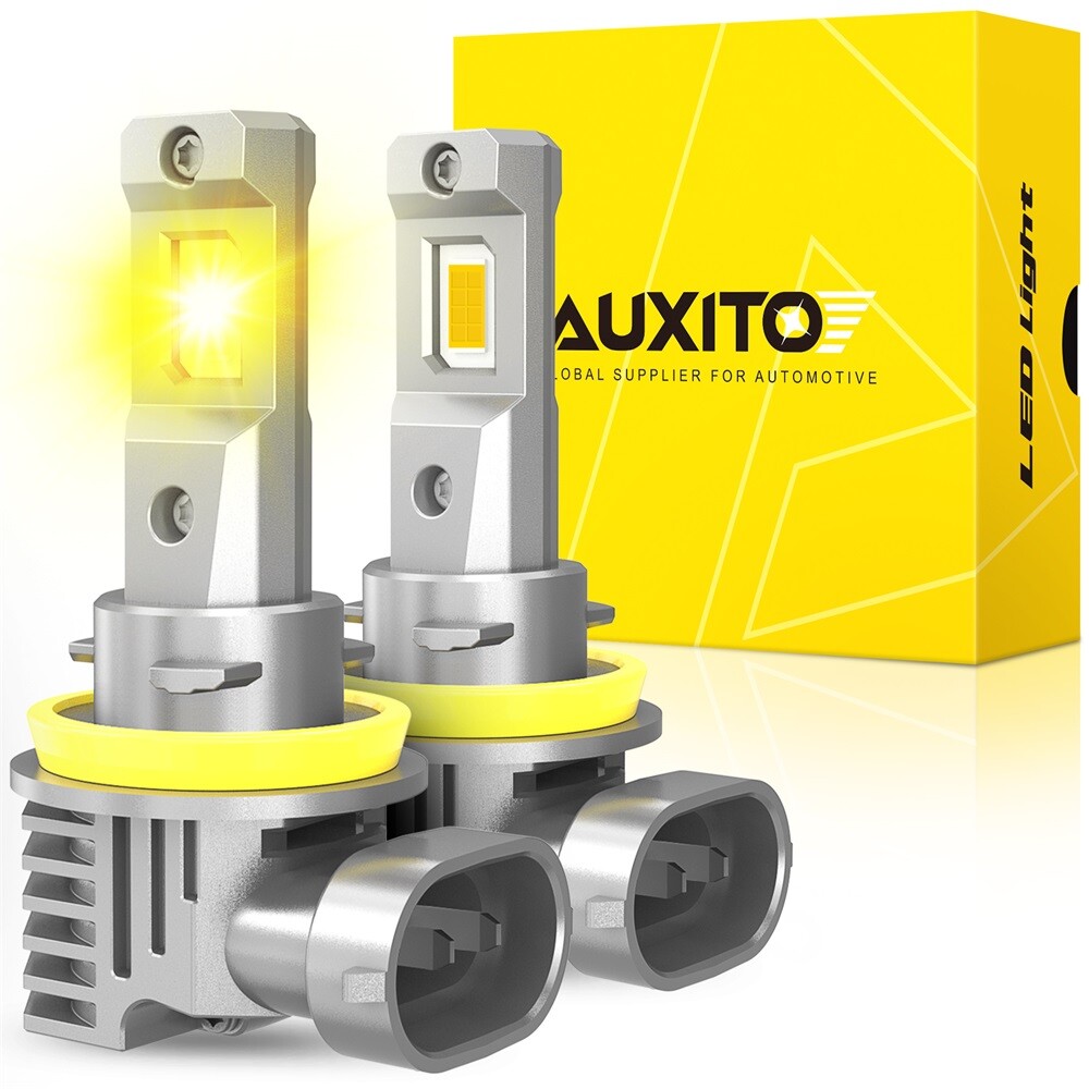 CSP H11 H8 H9 LED Fog Headlight Bulbs Light Kit High Low 3000K YELLOW GOLEDEN EA