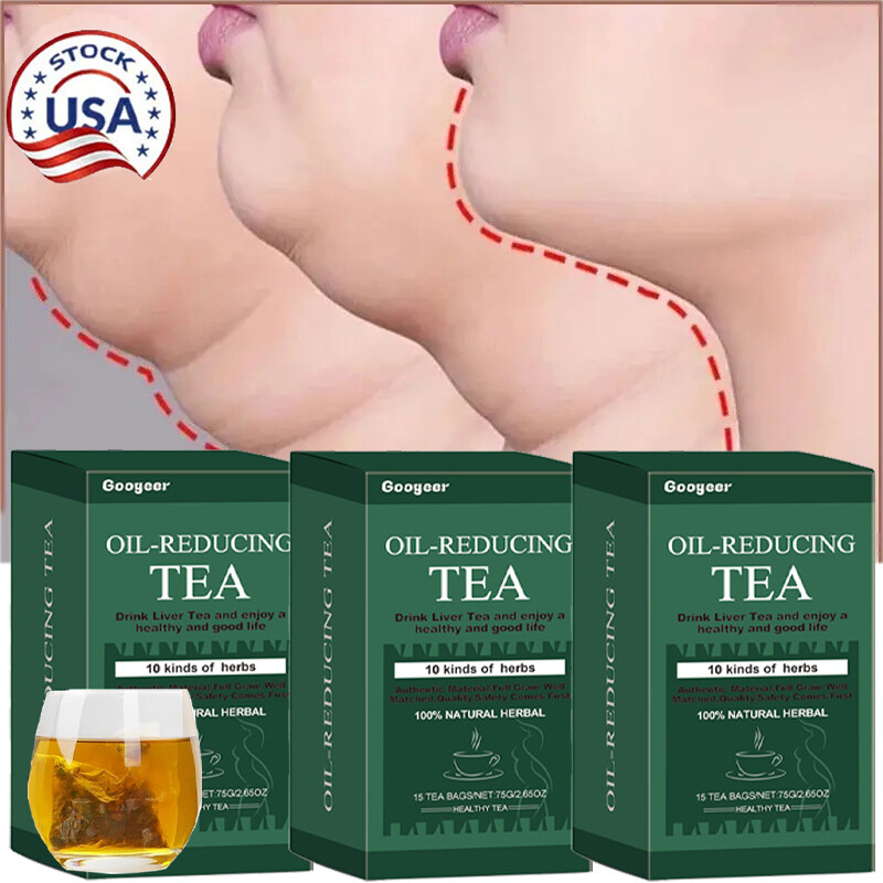 Oil-Reducing Tea-10 Herbal with Excellent Formula, Oil Cleansing Tea for Liver