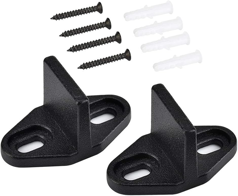 Homode 2-Pack Sliding Barn Door Floor Guide for Smooth Operation