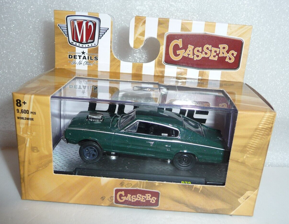 M2 Machines 1966 Dodge Charger Gasser 1:64 Diecast